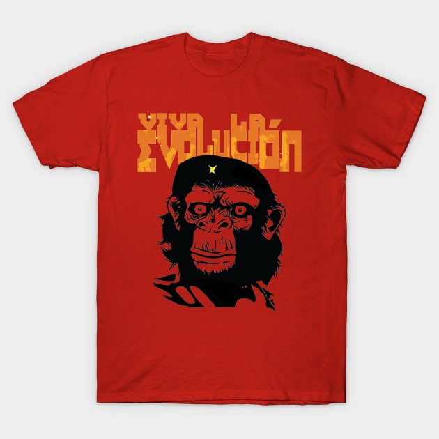 Viva La Evolucion T-Shirt by JSC